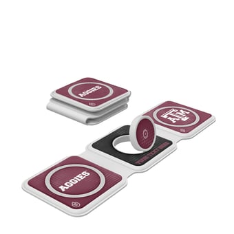 Keyscaper Texas A&M Aggies Personalized 3-in-1 Foldable Charger