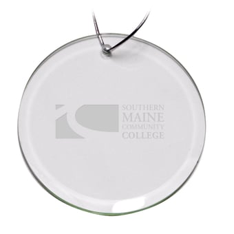 SMCC SeaWolves 3'' Round Glass Ornament