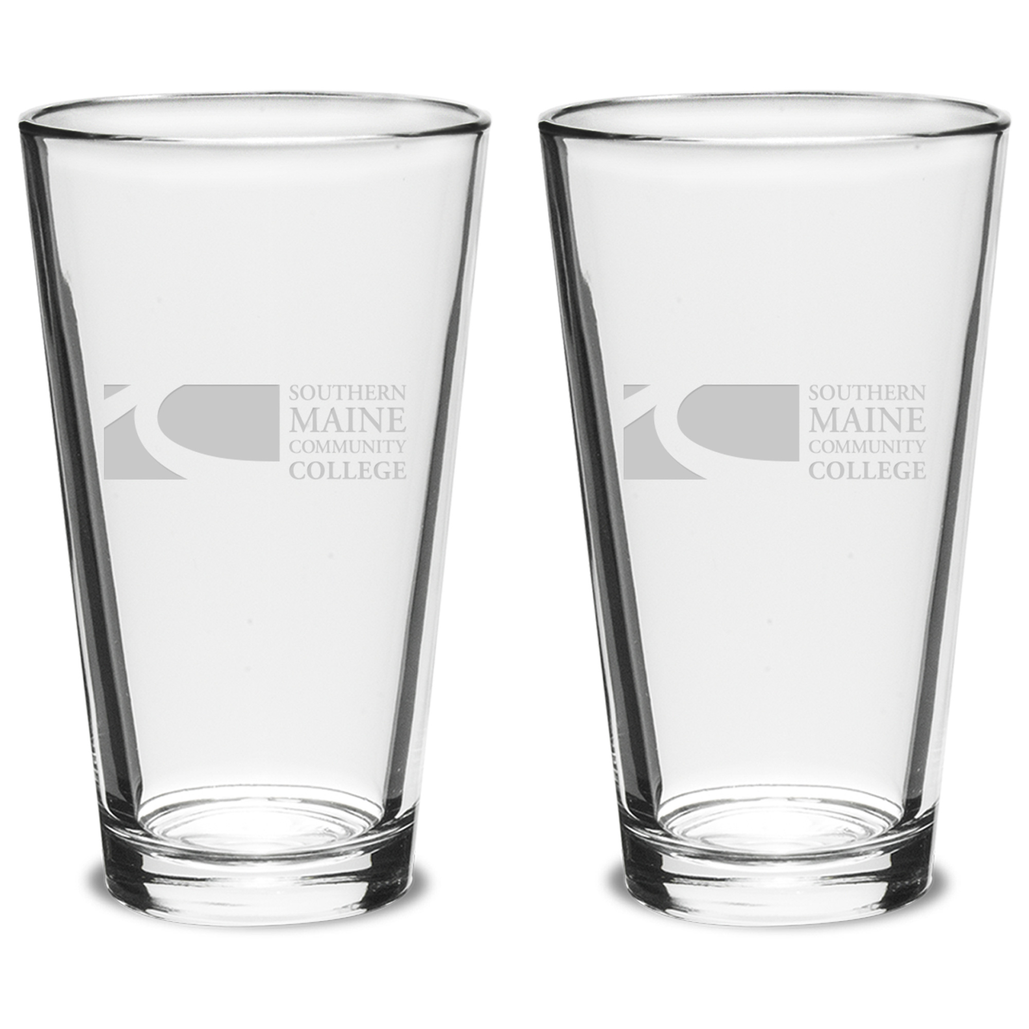SMCC SeaWolves 16oz. 2-Piece Classic Pub Glass Set