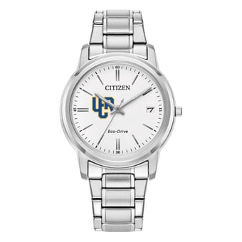 Women's Citizen Watch  Silver UC Riverside Highlanders Eco-Drive White Dial Stainless Steel Watch