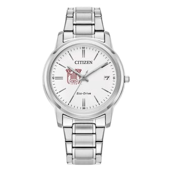 Women's Citizen Watch  Silver Charleston Cougars Eco-Drive White Dial Stainless Steel Watch