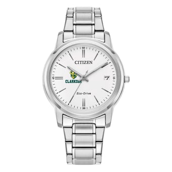 Women's Citizen Watch  Silver Clarkson Golden Knights Eco-Drive White Dial Stainless Steel Watch
