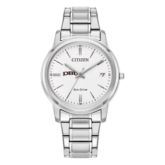 Women's Citizen Watch  Silver Dallas Baptist Patriots Eco-Drive White Dial Stainless Steel Watch