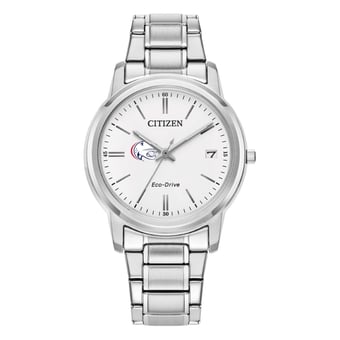 Women's Citizen Watch  Silver South Alabama Jaguars Eco-Drive White Dial Stainless Steel Watch