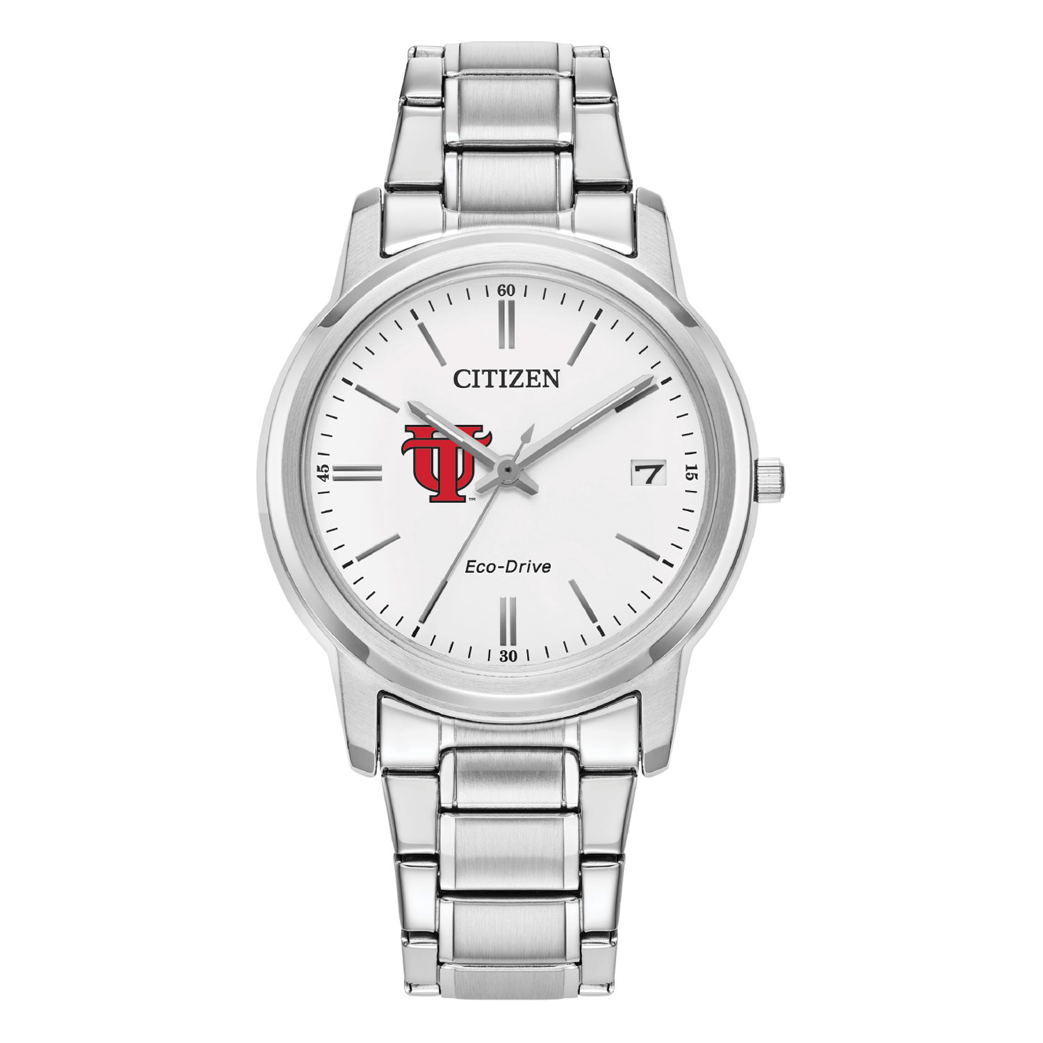 Women's Citizen Watch  Silver Tampa Spartans Eco-Drive White Dial Stainless Steel Watch