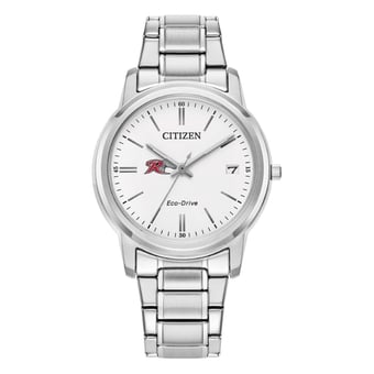 Women's Citizen Watch  Silver Rider Broncs Eco-Drive White Dial Stainless Steel Watch