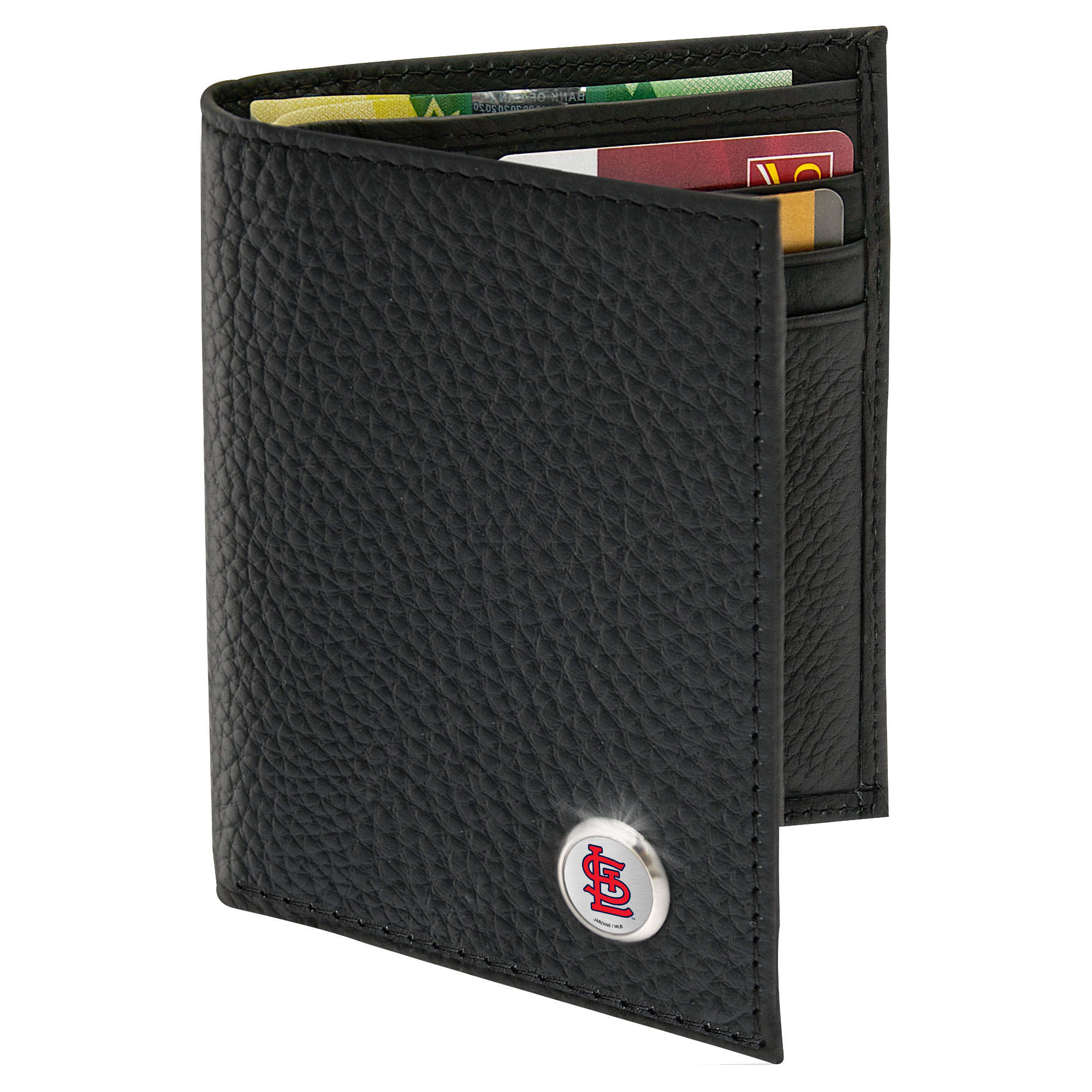 Men’s Black St. Louis Cardinals Billfold Wallet Men’s Black St. Louis Cardinals Billfold Wallet