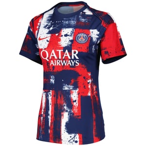 Maillot PSG Nike Pre-Match Dri-FIT 24/25 - Bleu - Femme, vue 3