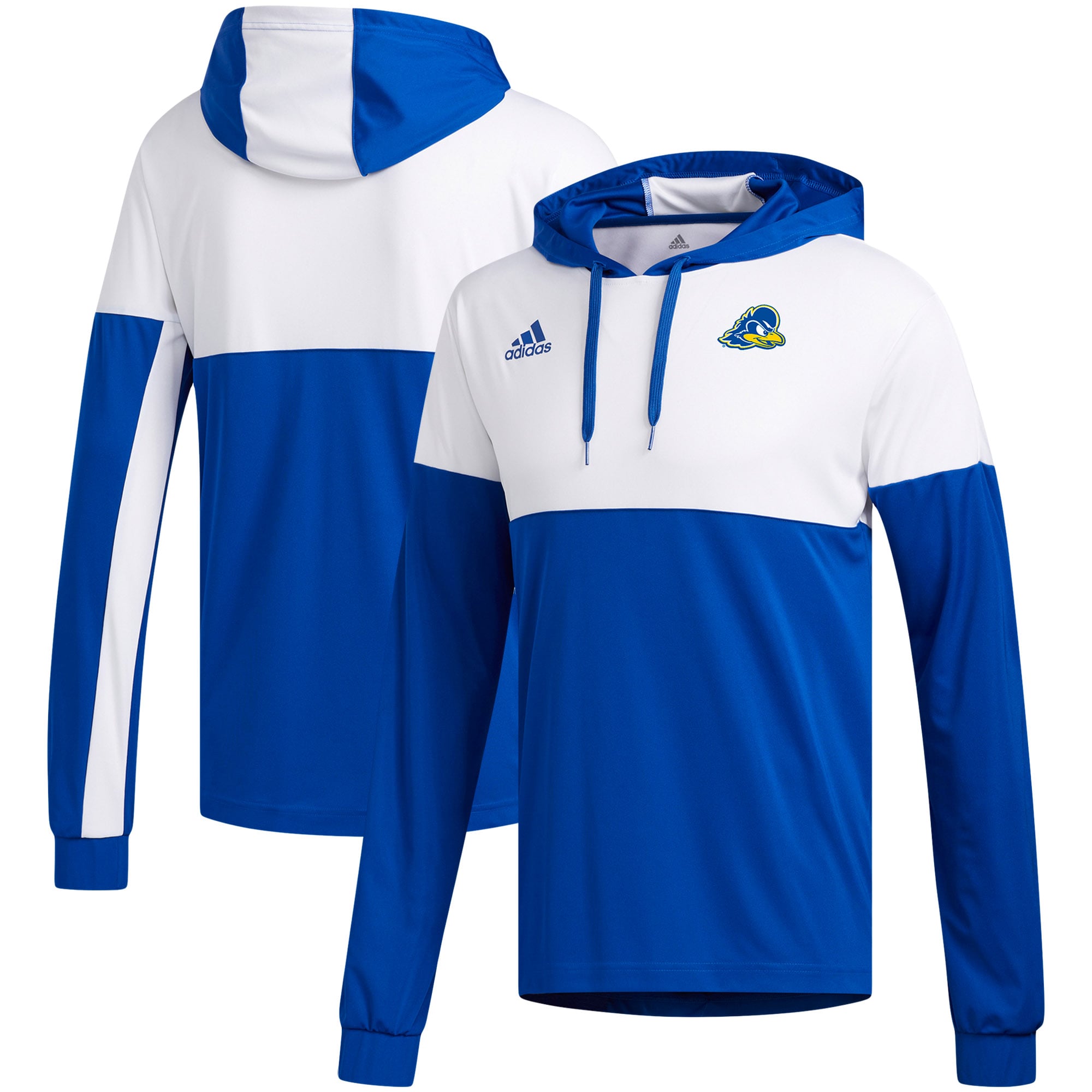 Men's adidas Royal Delaware Fightin' Blue Hens Sideline Legend Shooter Pullover Hoodie