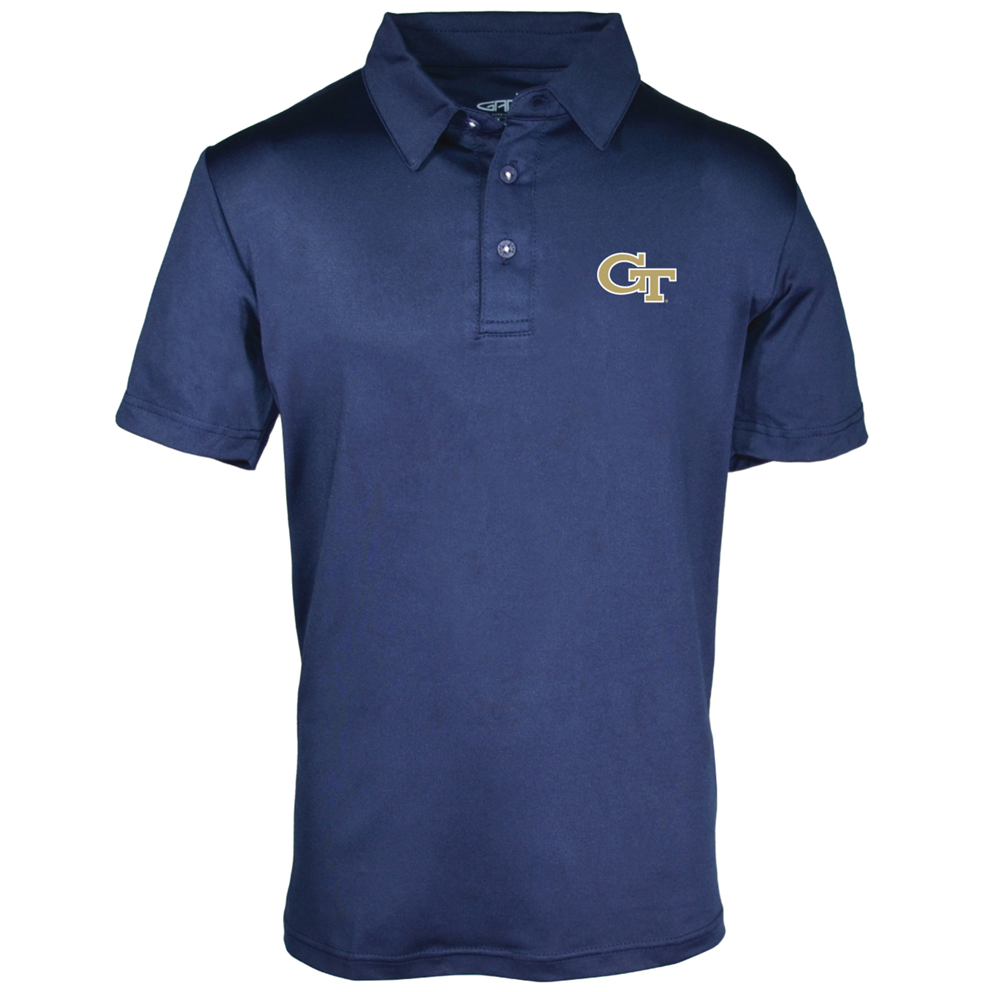 Youth Garb Navy Georgia Tech Yellow Jackets Polo Youth Garb Navy Georgia Tech Yellow Jackets Polo