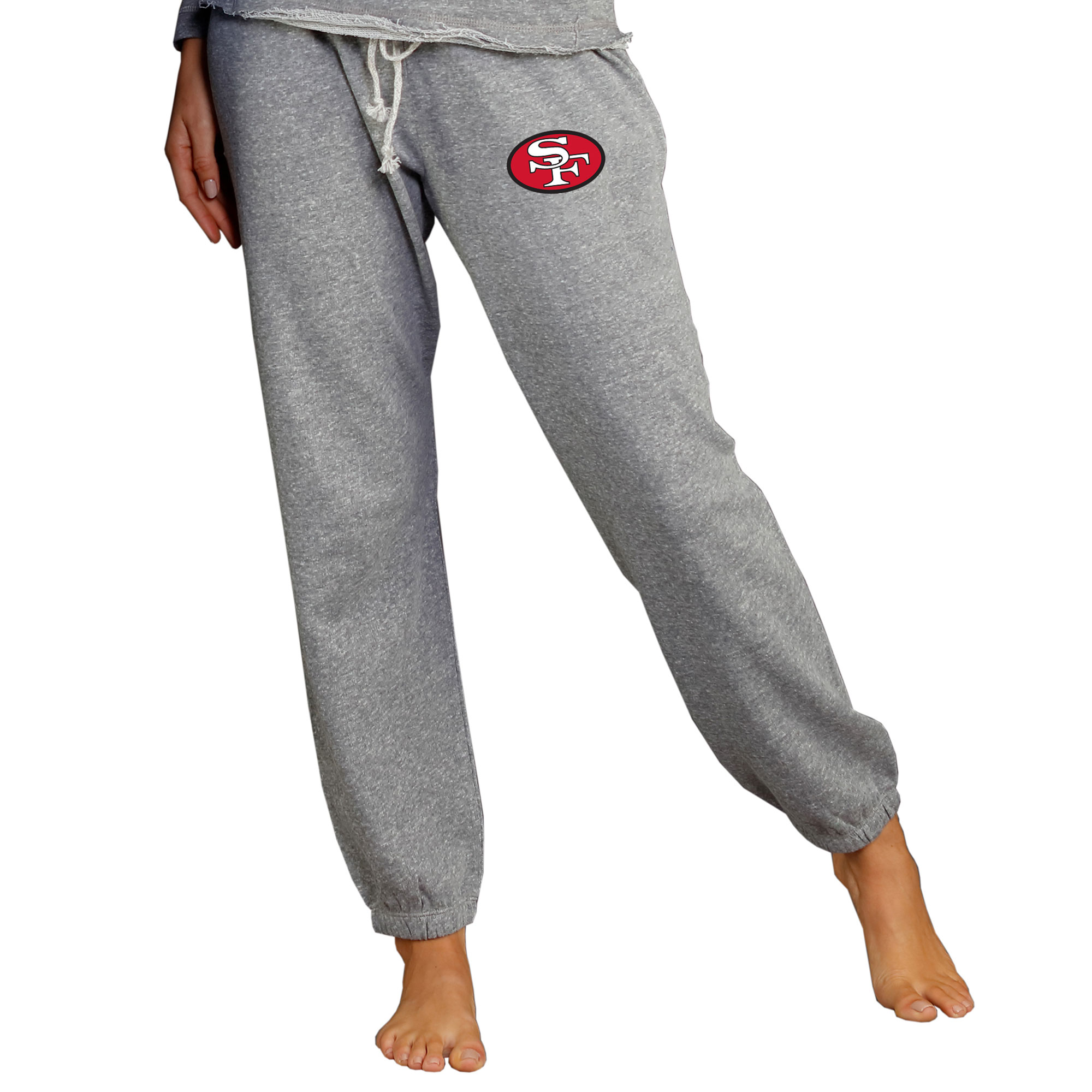 Women's Concepts Sport Gray San Francisco 49ers Mainstream Lounge Jogger Pants