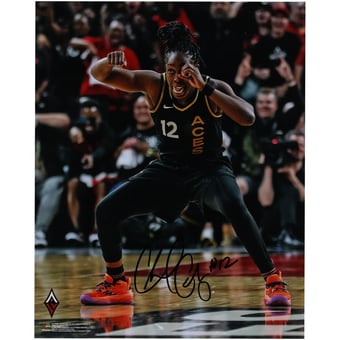 Chelsea Gray Las Vegas Aces 2023 WNBA Finals Champion Autographed 8" x 10" Action Photograph