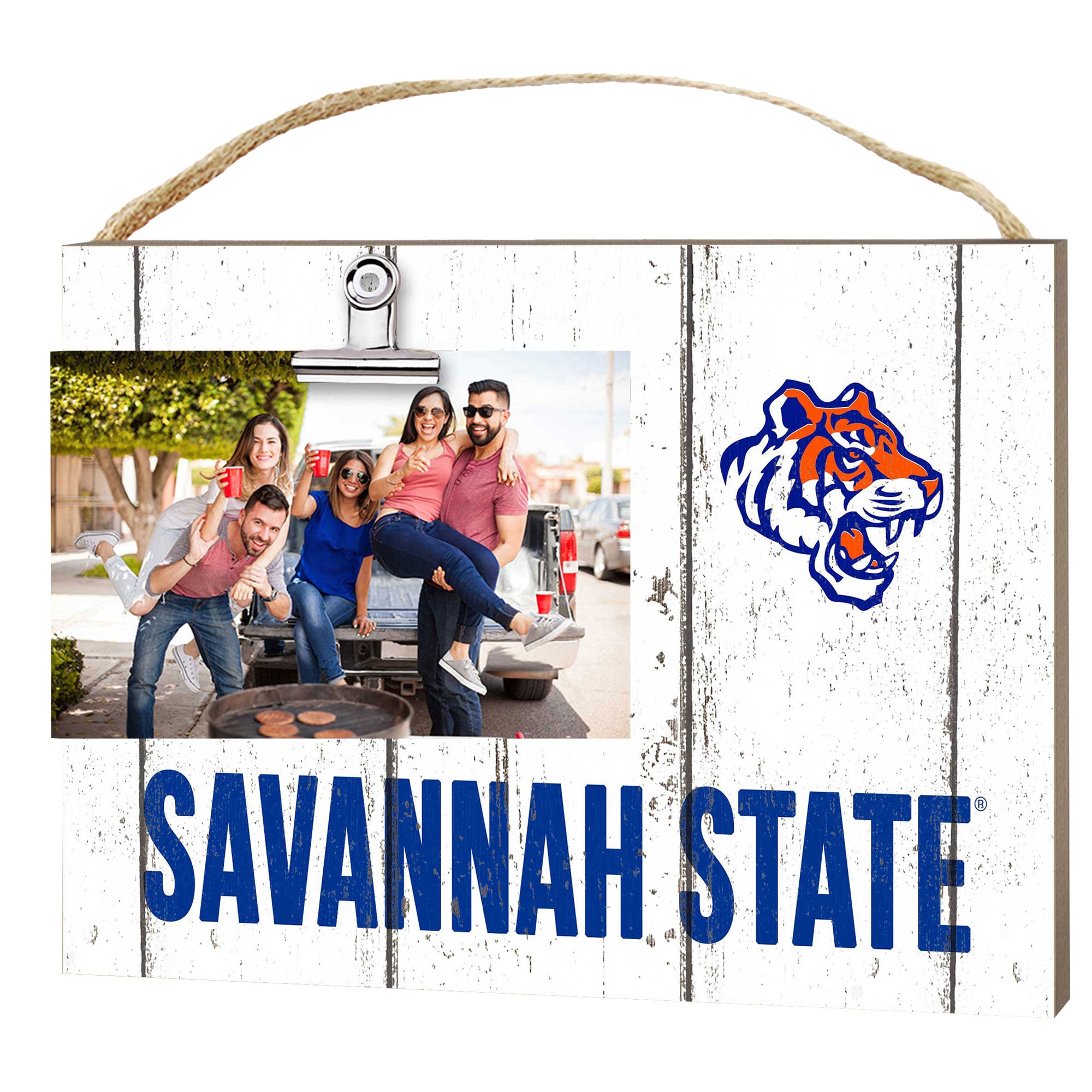 Savannah State Tigers 8" x 10" Weathered Clip It Frame