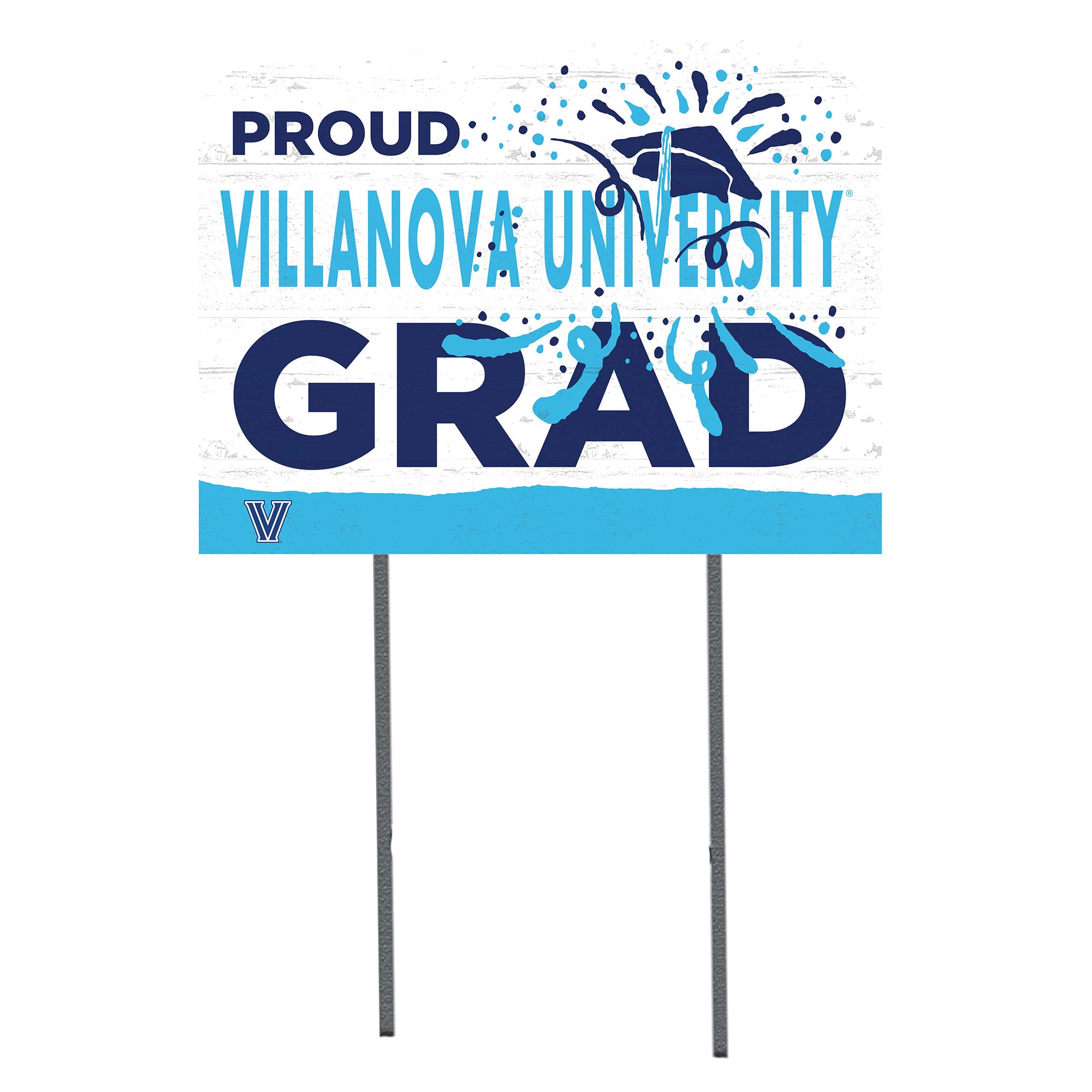 Villanova Wildcats 18" x 24" Proud Grad Yard Sign