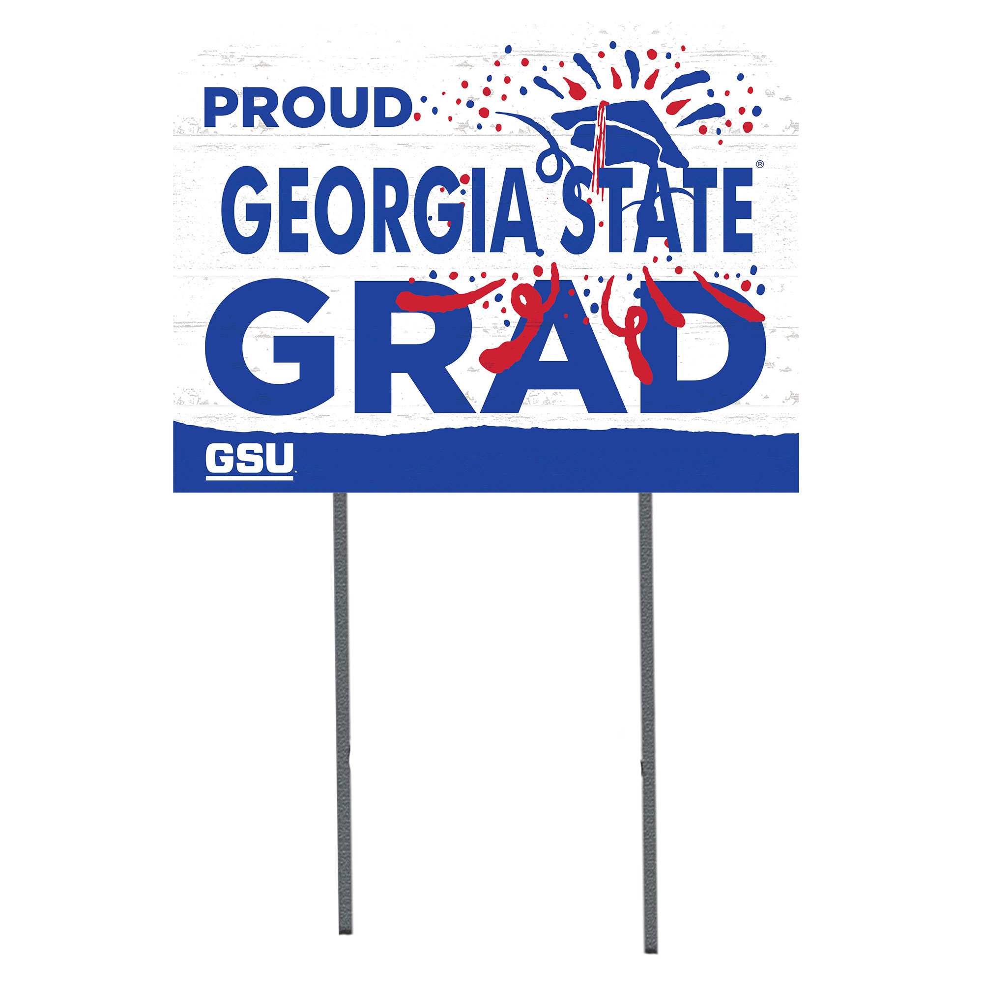 Georgia State Panthers 18'' x 24'' Proud Graduate Yard Sign