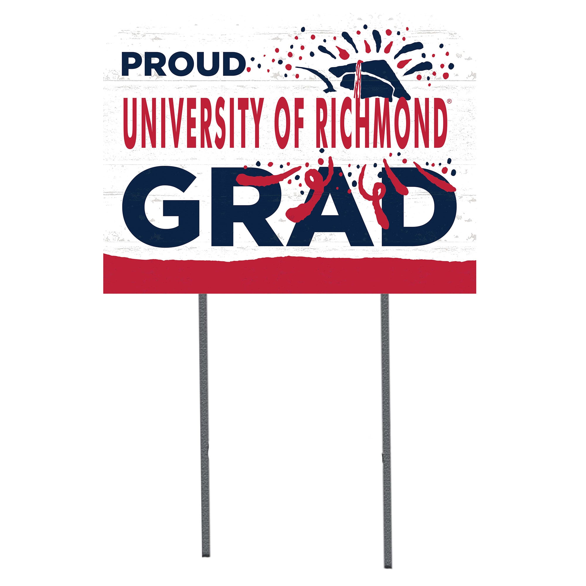 Richmond Spiders 18'' x 24'' Proud Graduate Yard Sign