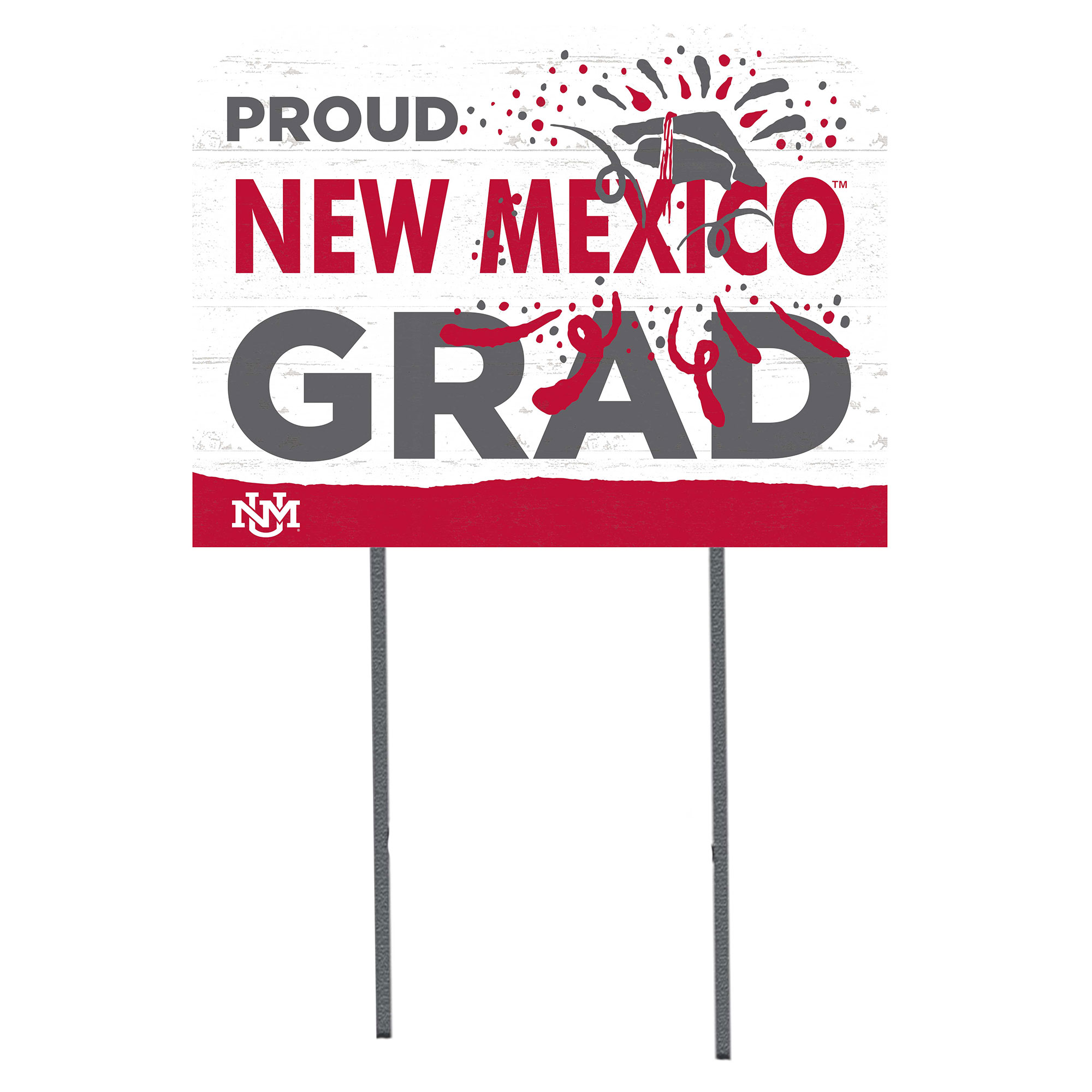 New Mexico Lobos 18” x 24” Proud Graduate Yard Sign New Mexico Lobos 18” x 24” Proud Graduate Yard Sign