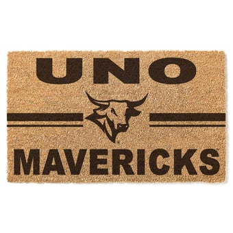 Nebraska Omaha Mavericks 18'' x 34'' Team Logo Doormat