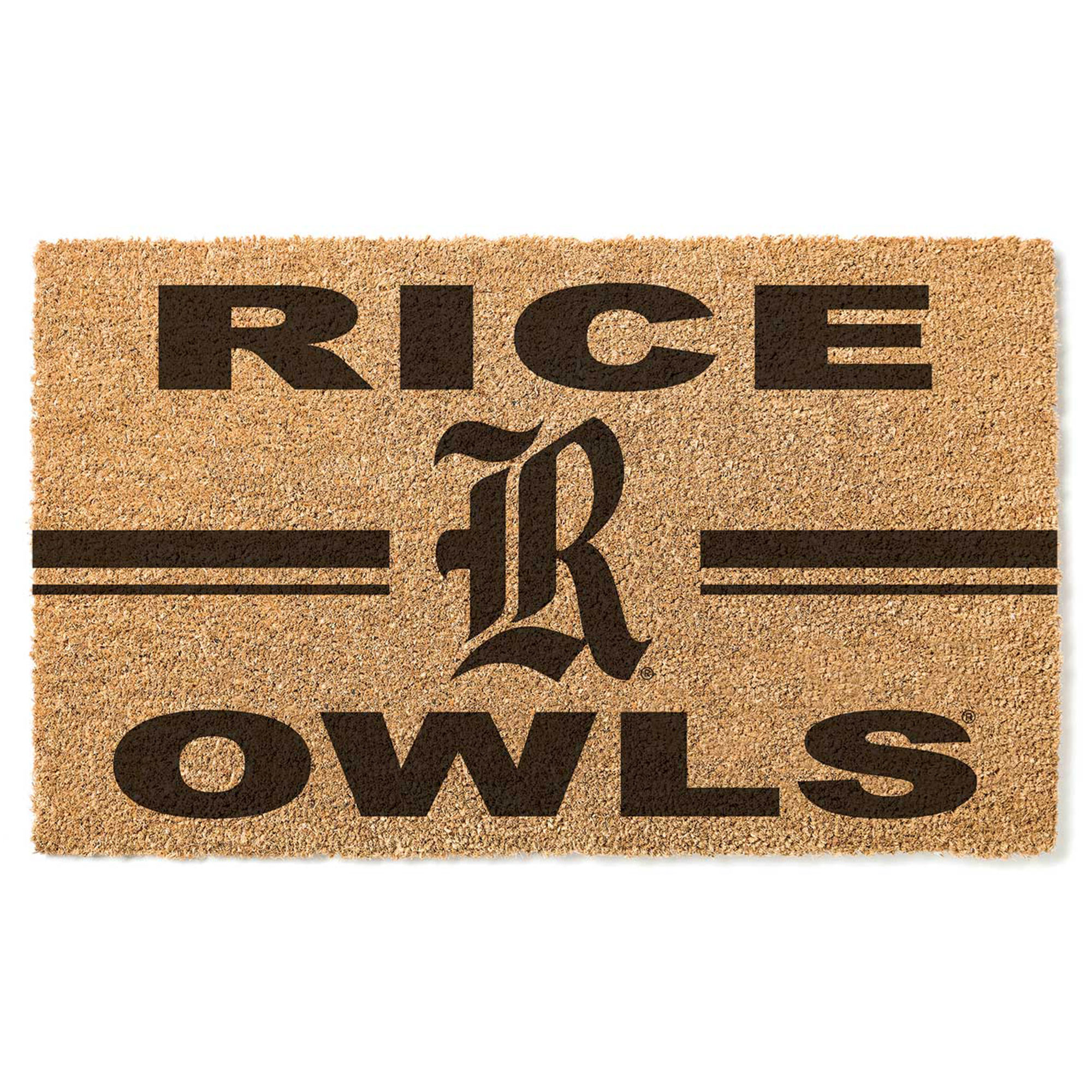 Rice Owls 18'' x 34'' Team Logo Doormat