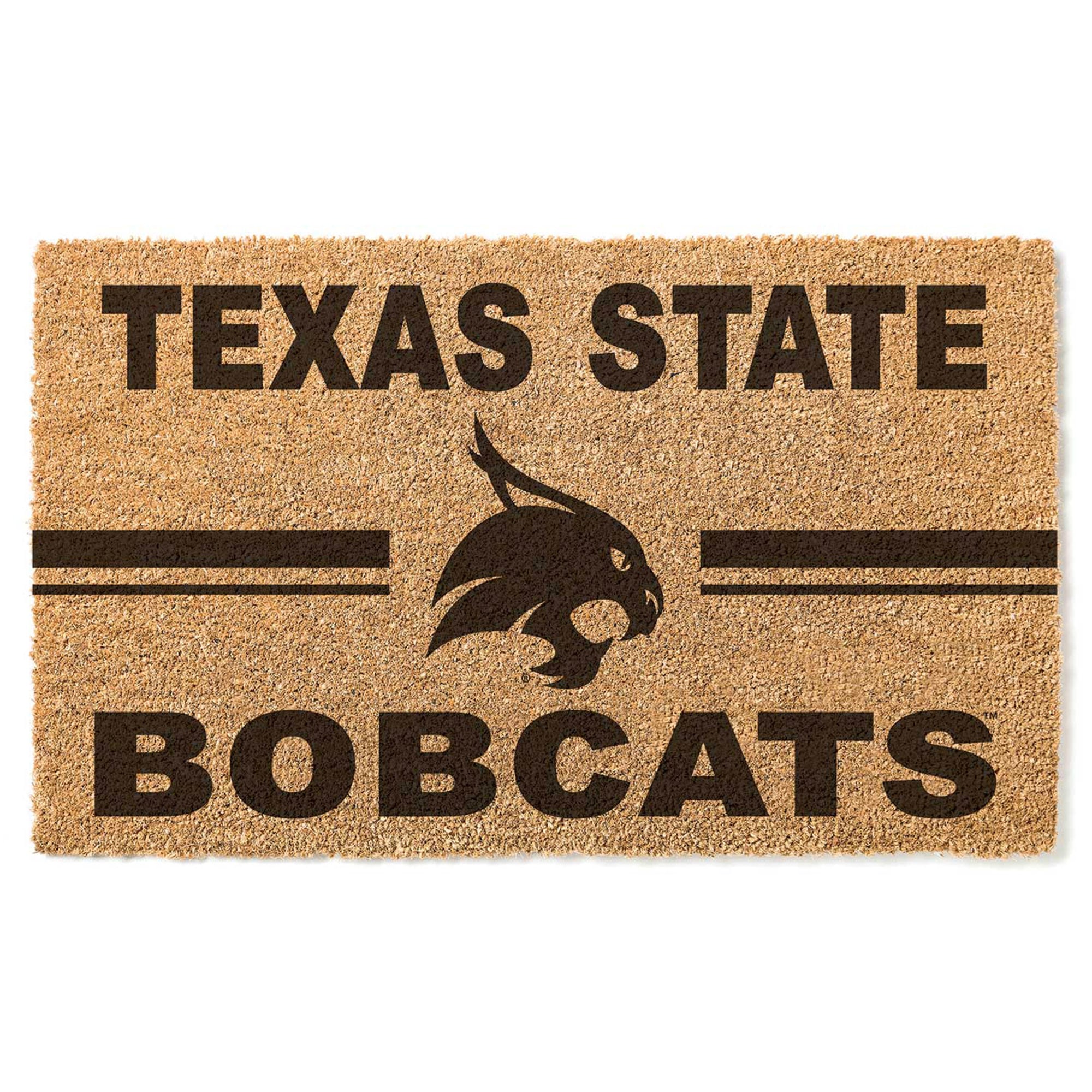 Texas State Bobcats 18'' x 34'' Team Logo Doormat