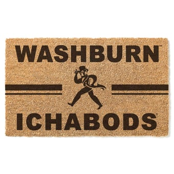 Washburn Ichabods 18'' x 34'' Team Logo Doormat