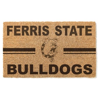 Ferris State Bulldogs 18'' x 34'' Team Logo Doormat