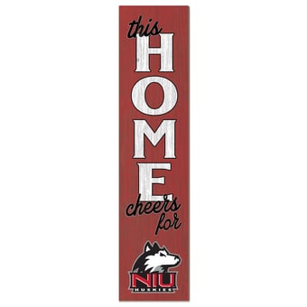 Northern Illinois Huskies 12" x 48" This Home Leaner