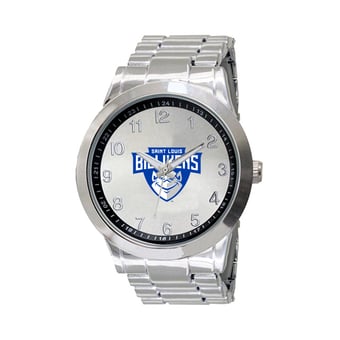Men's  Silver Saint Louis Billikens Integris Stainless Steel Watch