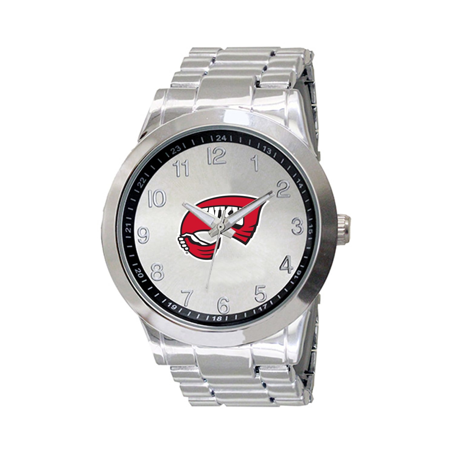 Men's  Silver Western Kentucky Hilltoppers Integris Stainless Steel Watch