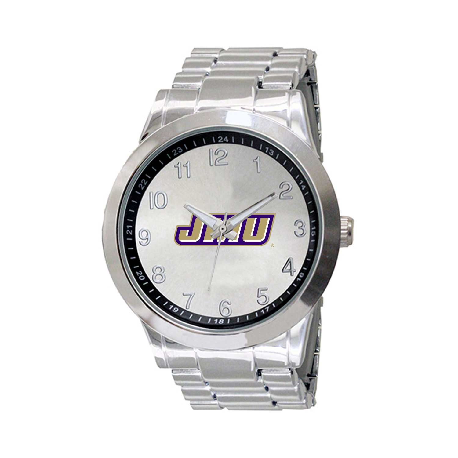 Men's  Silver James Madison Dukes Integris Stainless Steel Watch