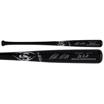 Corbin Carroll Arizona Diamondbacks Autographed Black Louisville Slugger Game Model Bat