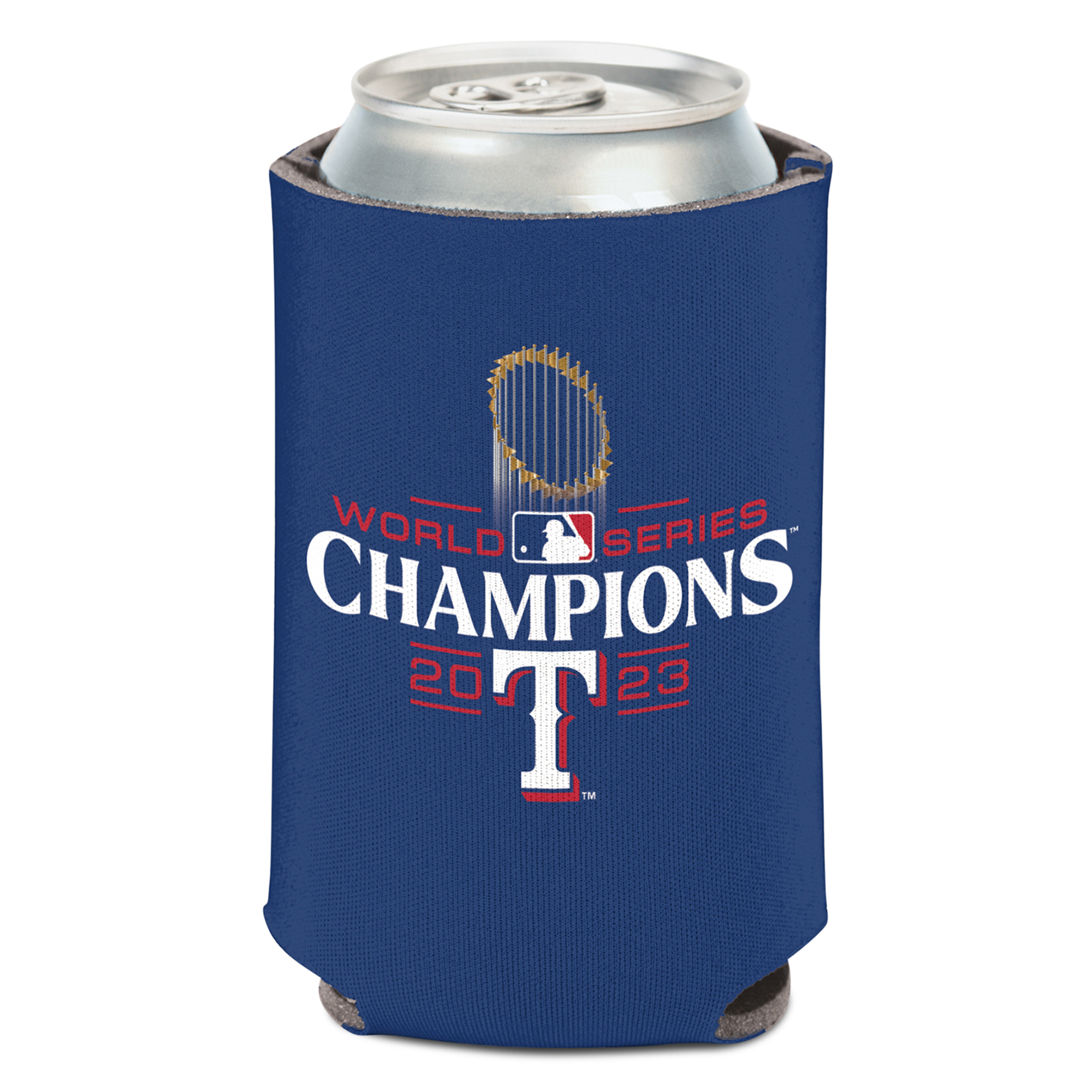 WinCraft Texas Rangers 2023 World Series Champions 12oz. Can Cooler