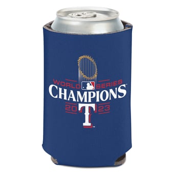 WinCraft Texas Rangers 2023 World Series Champions 12oz. Can Cooler