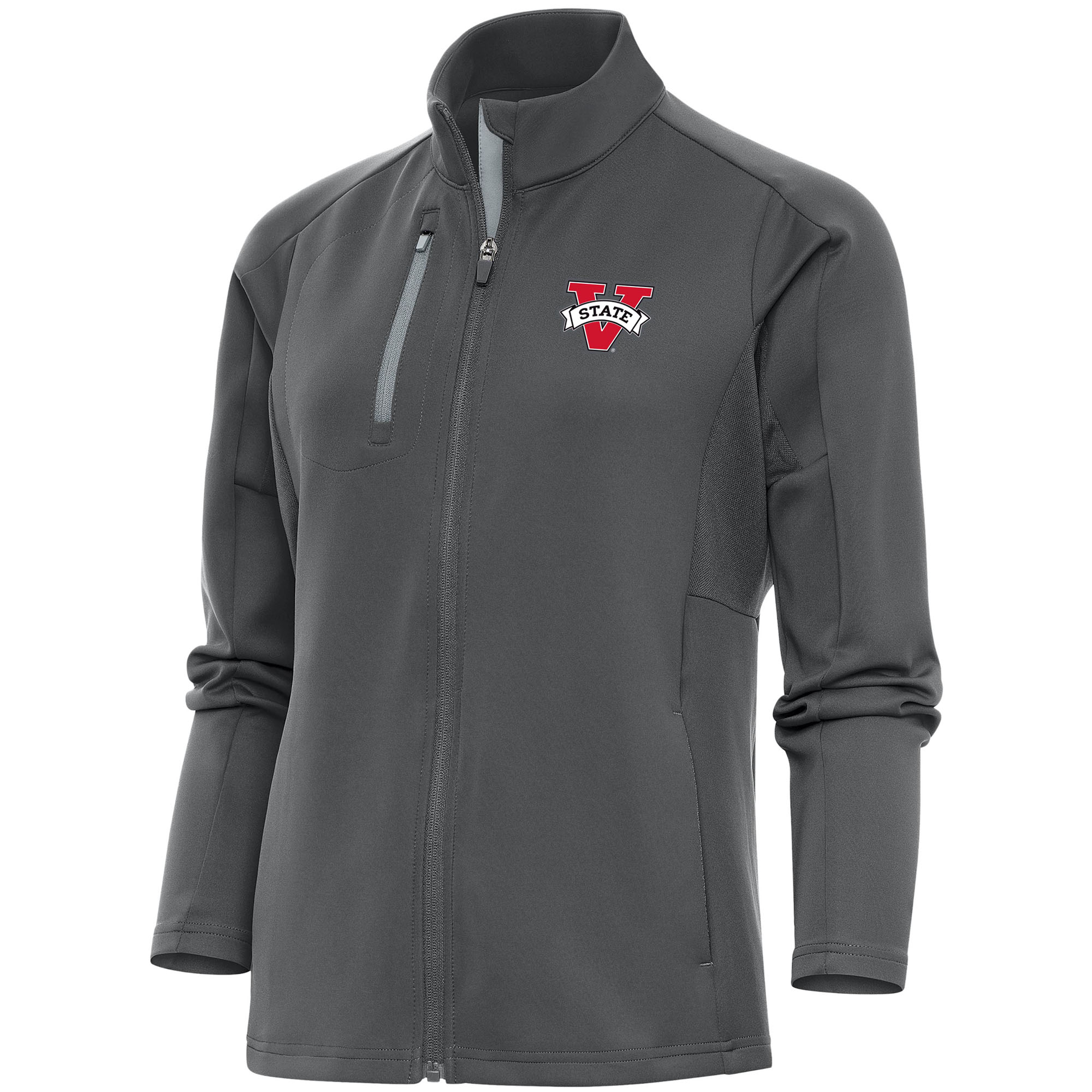 Women's Antigua  Pewter Valdosta State Blazers Generation Full-Zip Jacket