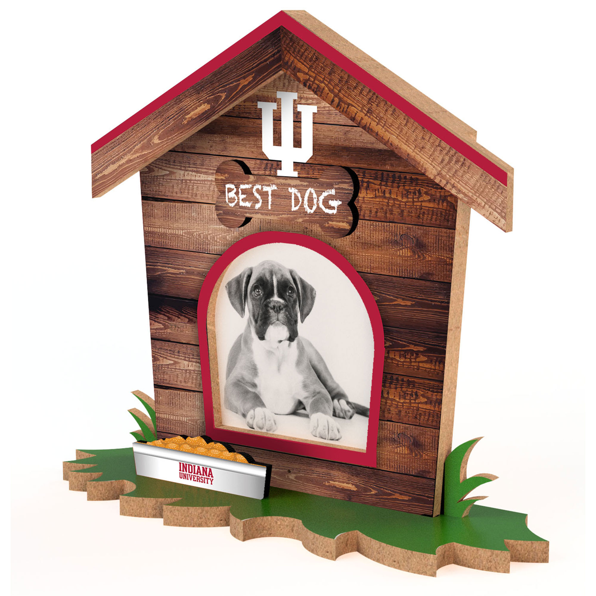 Indiana Hoosiers Dog House Photo Frame