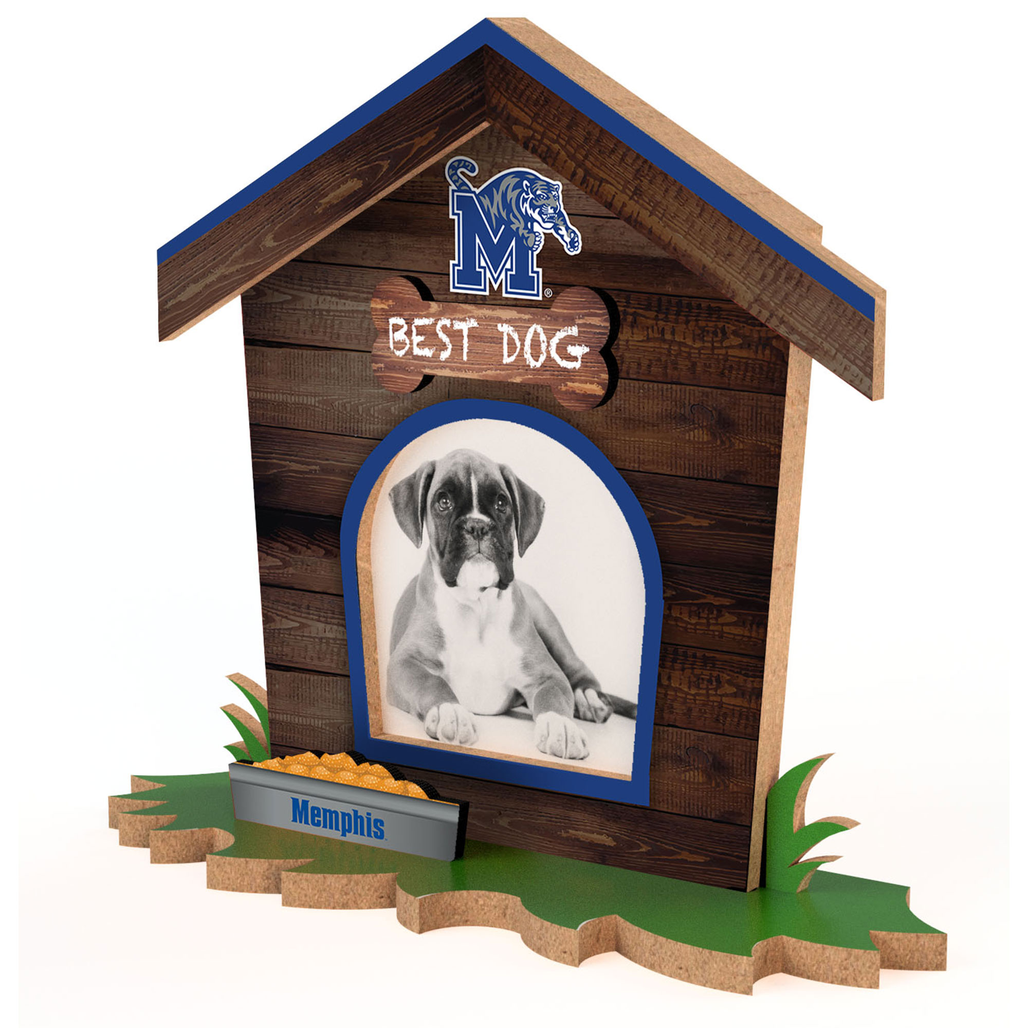 Memphis Tigers Dog House Photo Frame