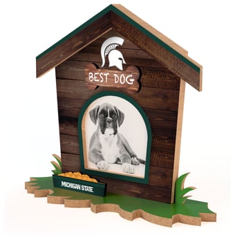 Michigan State Spartans Dog House Photo Frame