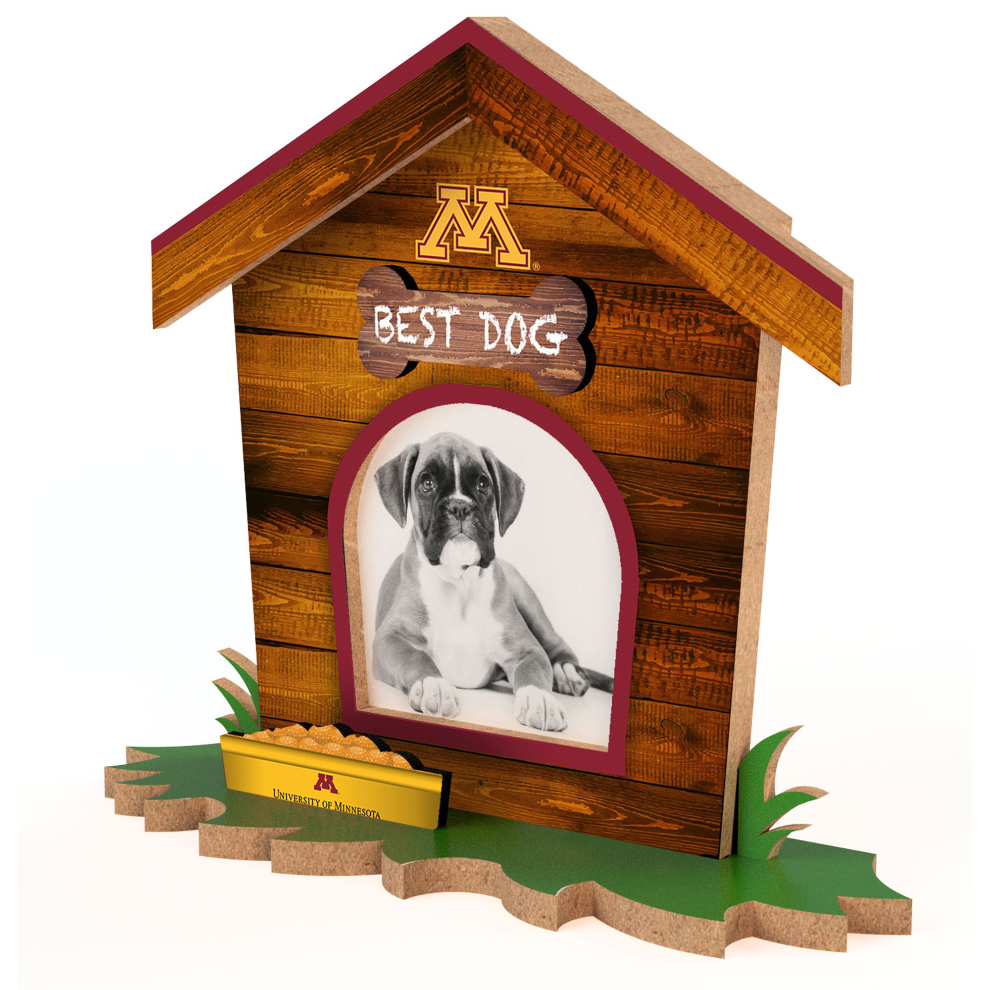 Minnesota Golden Gophers Dog House Photo Frame