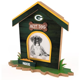 Green Bay Packers Dog House Photo Frame
