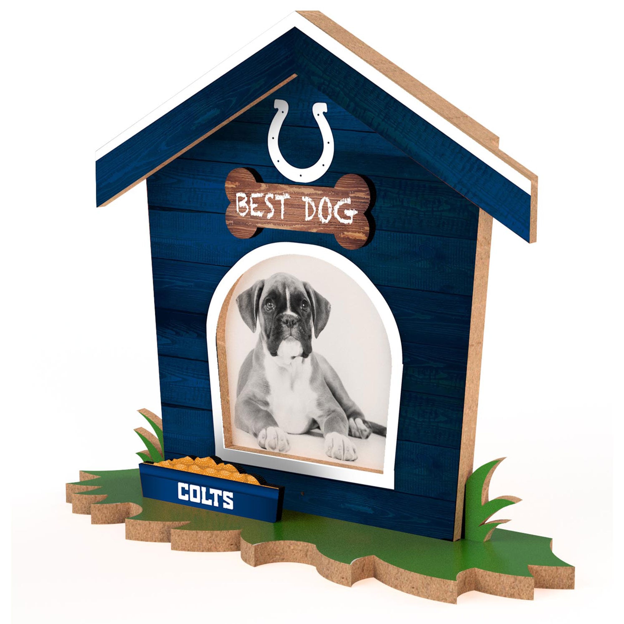 Indianapolis Colts Dog House Photo Frame