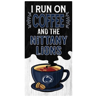 Penn State Nittany Lions 6" x 12" Coffee Wall Art