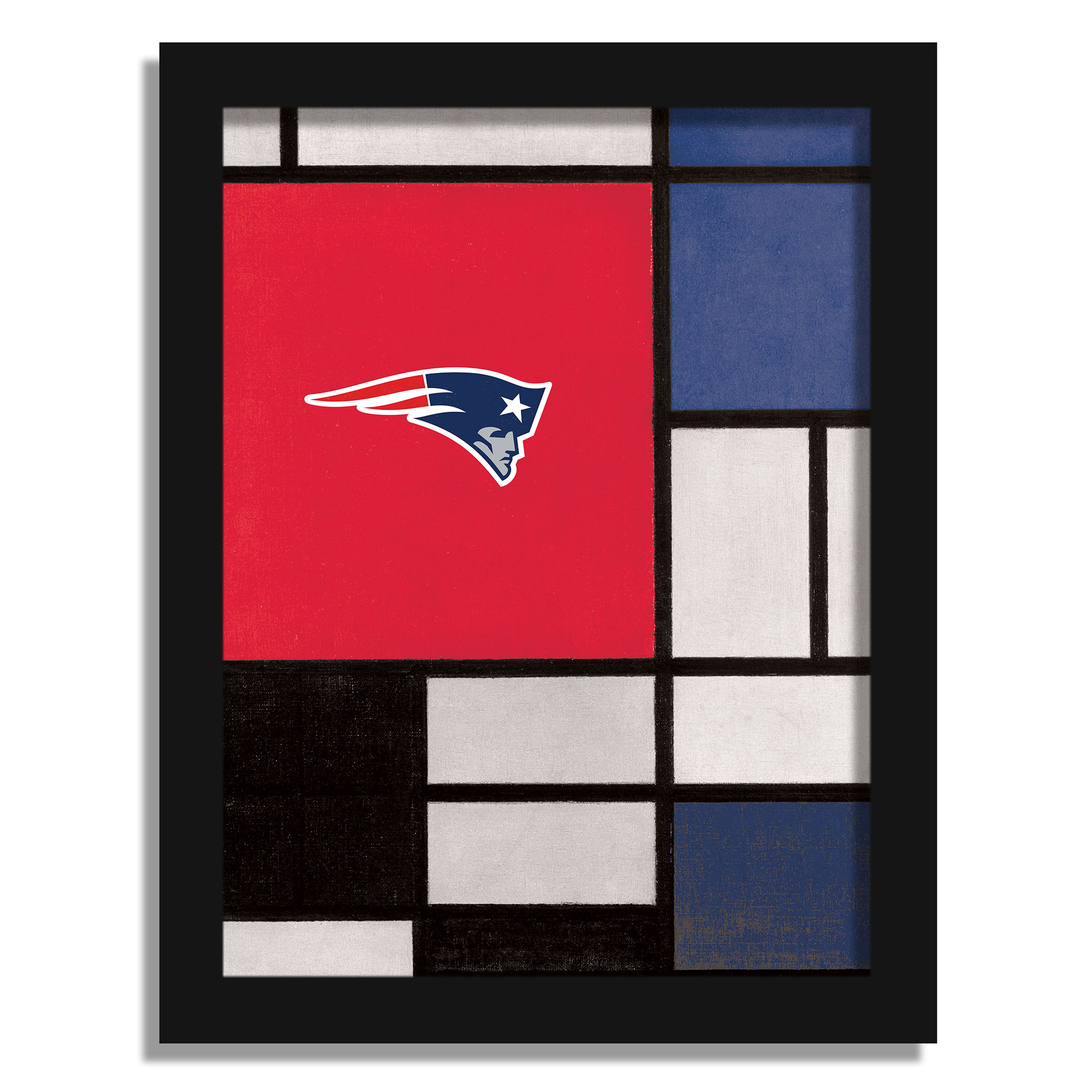 New England Patriots 12″ x 16″ Team Composition Framed Fine Art Print New England Patriots 12″ x 16″ Team Composition Framed Fine Art Print