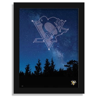 Pittsburgh Penguins 12" x 16" In The Stars Framed Art Print