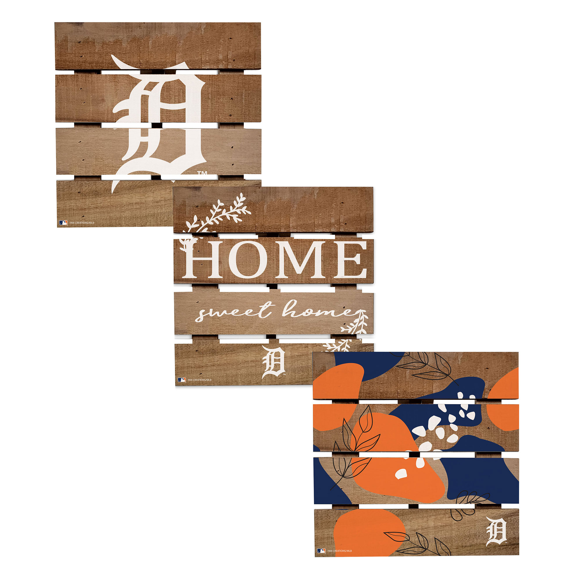 Detroit Tigers Four-Piece Hot Plate Set Detroit Tigers Four-Piece Hot Plate Set