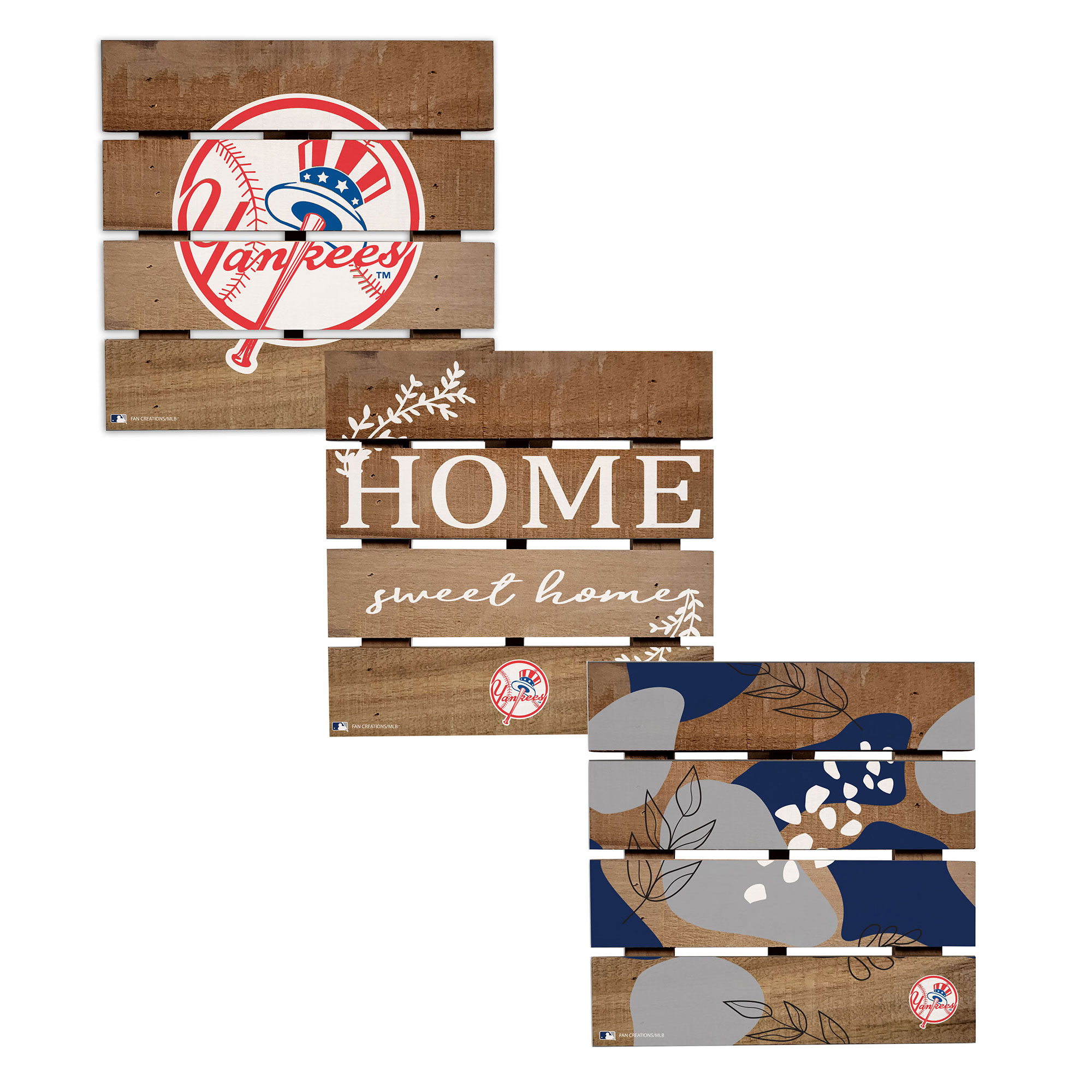 New York Yankees Four-Piece Hot Plate Set