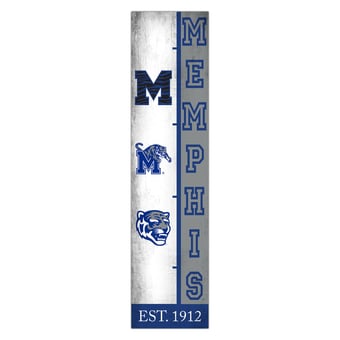 Memphis Tigers 6" x 24" Progression Wood Sign
