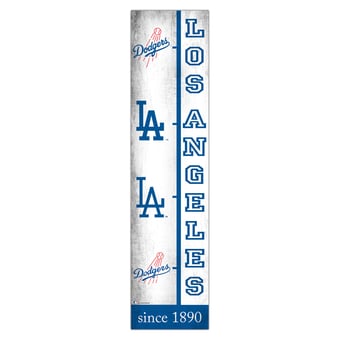 Los Angeles Dodgers 6" x 24" Progression Wood Sign