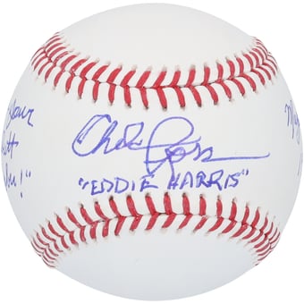 Chelcie Ross Major League Autographed Baseball with Multiple Inscriptions - BAS