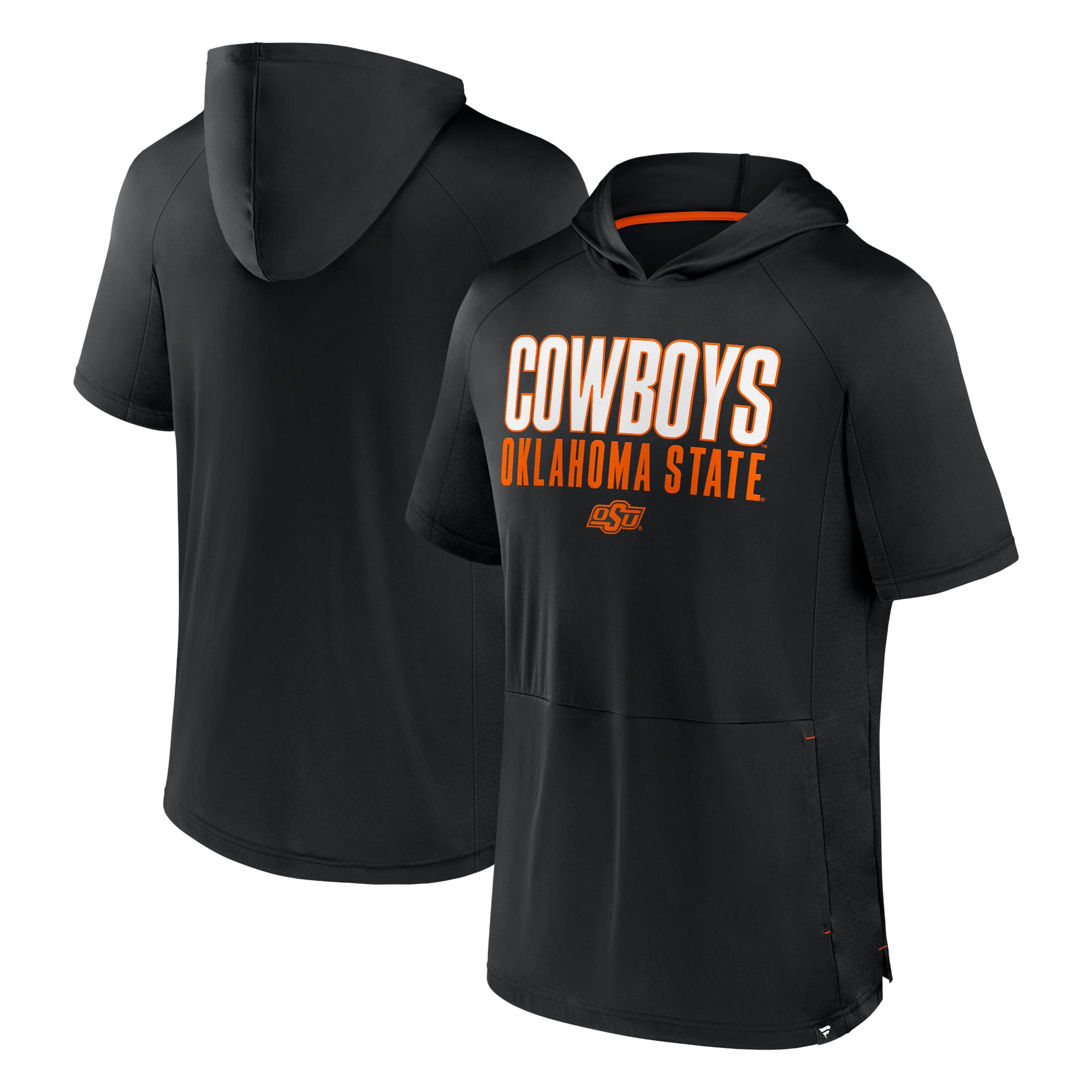 Men's Fanatics Black Oklahoma State Cowboys Core Read Hoodie T-Shirt