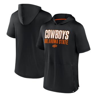 Men's Fanatics Black Oklahoma State Cowboys Core Read Hoodie T-Shirt